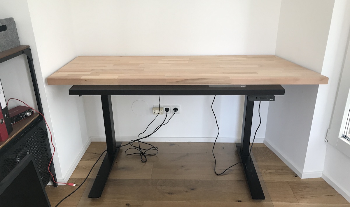 Wood desk deals top