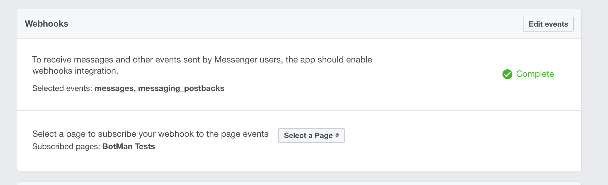 Screenshot showing how to subscribe to a Facebook page