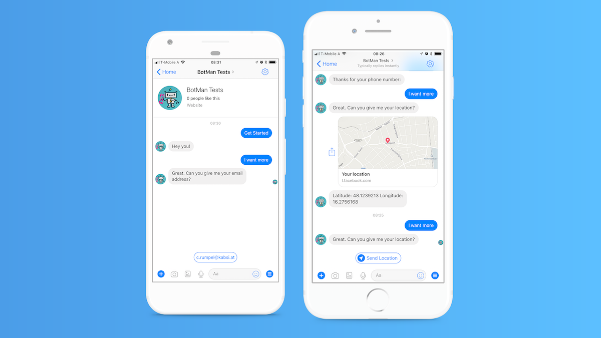 Forældet censur Vil ikke Using Facebook Messenger Quick Replies with BotMan - Christoph Rumpel